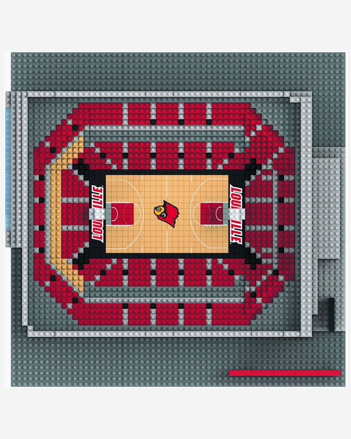 Louisville Cardinals KFC Yum Center BRXLZ Basketball Arena FOCO - FOCO.com