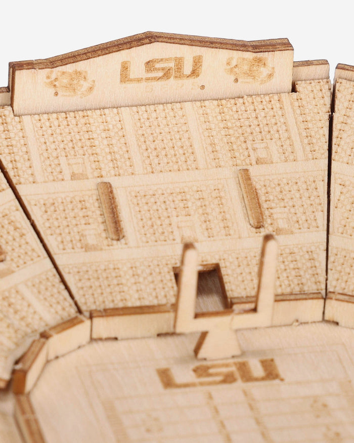 LSU Tigers Tiger Stadium Wood PZLZ Stadium FOCO - FOCO.com