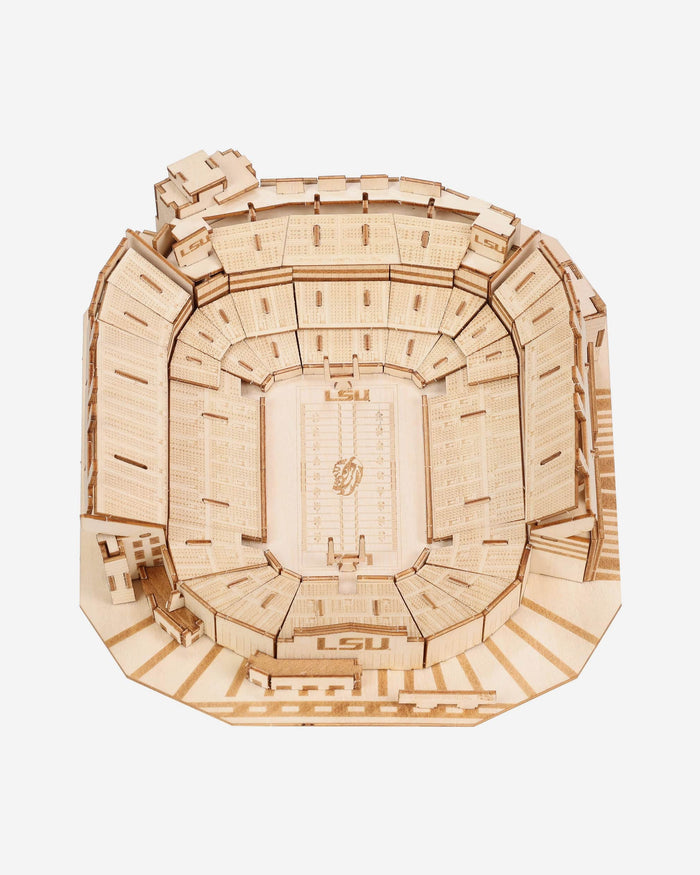 LSU Tigers Tiger Stadium Wood PZLZ Stadium FOCO - FOCO.com