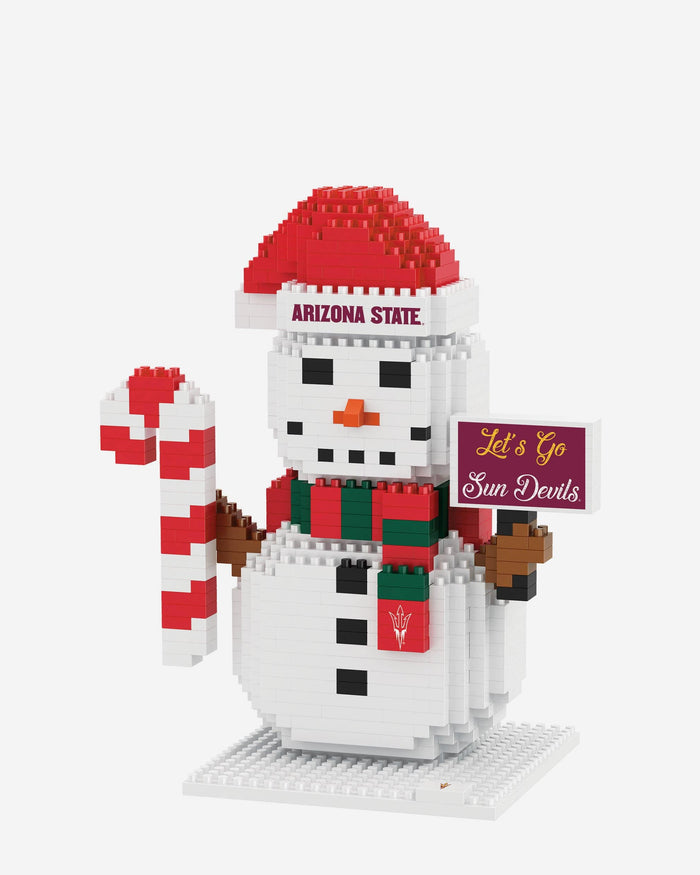 Arizona State Sun Devils BRXLZ Snowman FOCO - FOCO.com