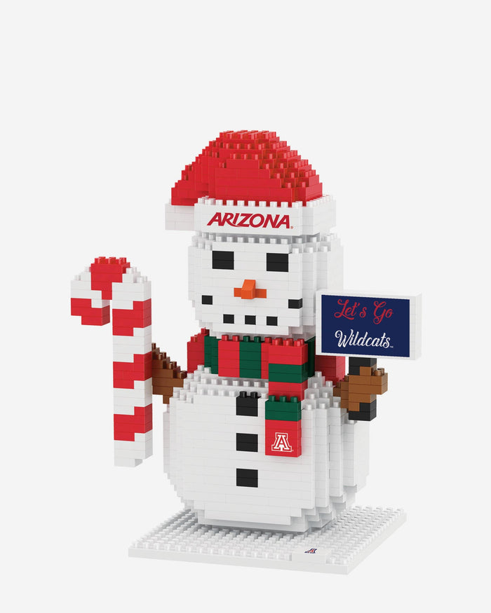 Arizona Wildcats BRXLZ Snowman FOCO - FOCO.com