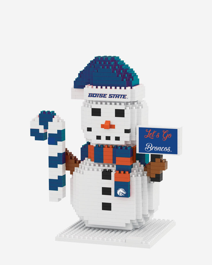 Boise State Broncos BRXLZ Snowman FOCO - FOCO.com