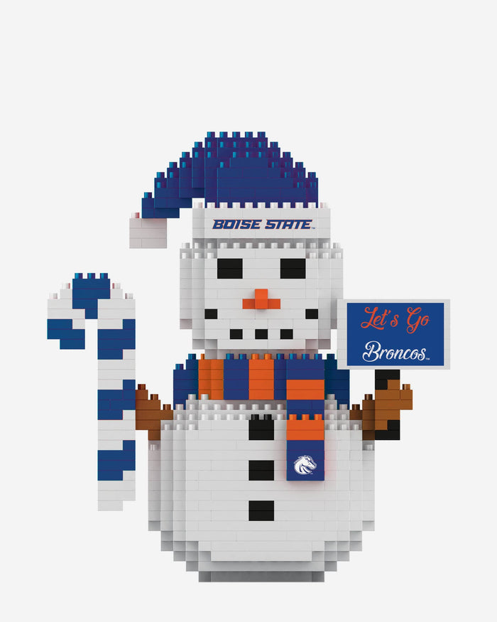 Boise State Broncos BRXLZ Snowman FOCO - FOCO.com