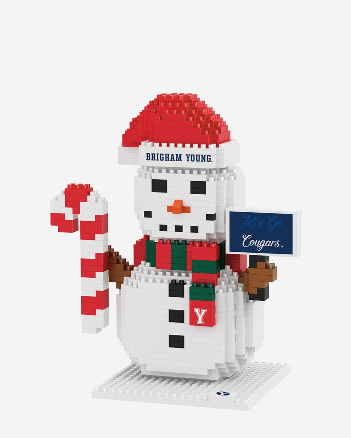 BYU Cougars BRXLZ Snowman FOCO - FOCO.com