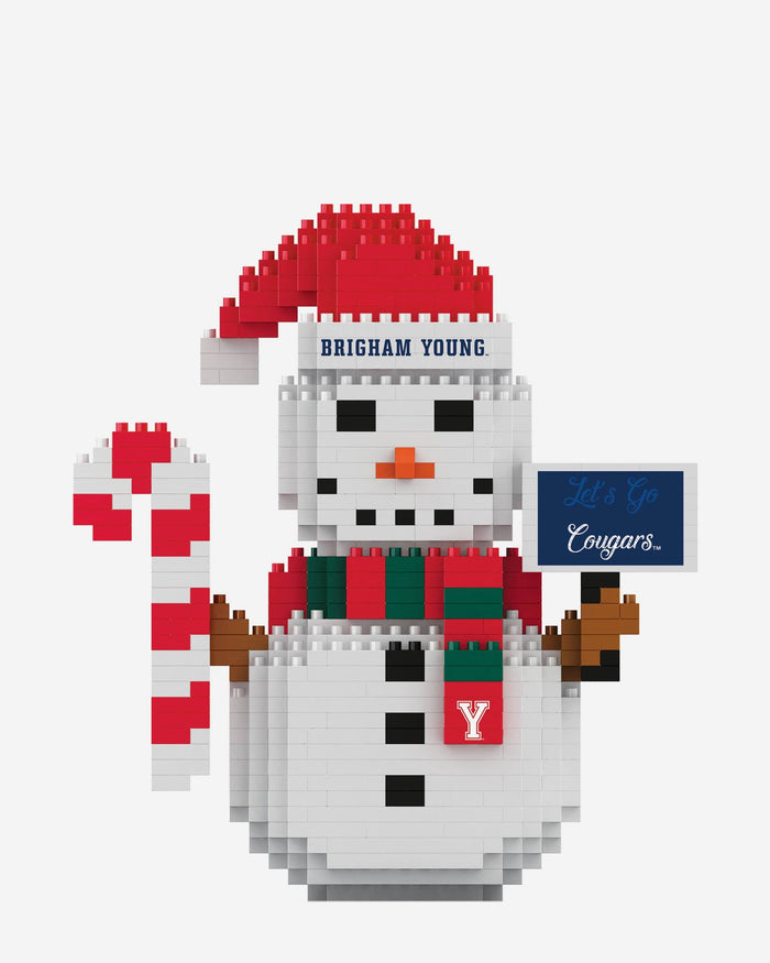 BYU Cougars BRXLZ Snowman FOCO - FOCO.com