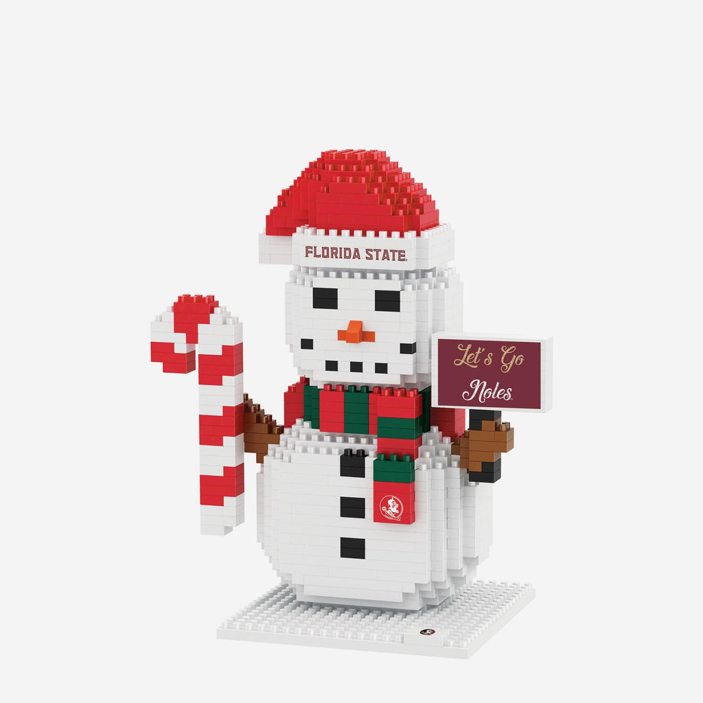 Florida State Seminoles BRXLZ Snowman FOCO - FOCO.com