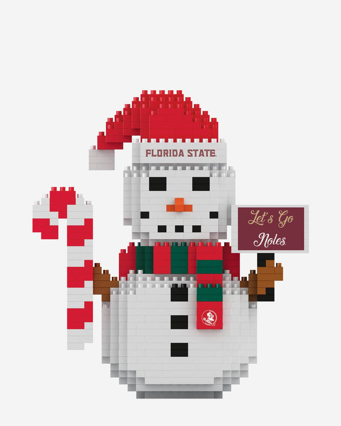 Florida State Seminoles BRXLZ Snowman FOCO - FOCO.com