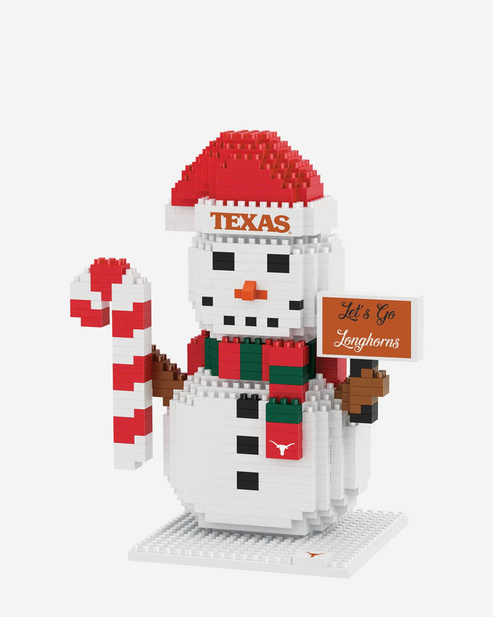 Texas Longhorns BRXLZ Snowman FOCO - FOCO.com