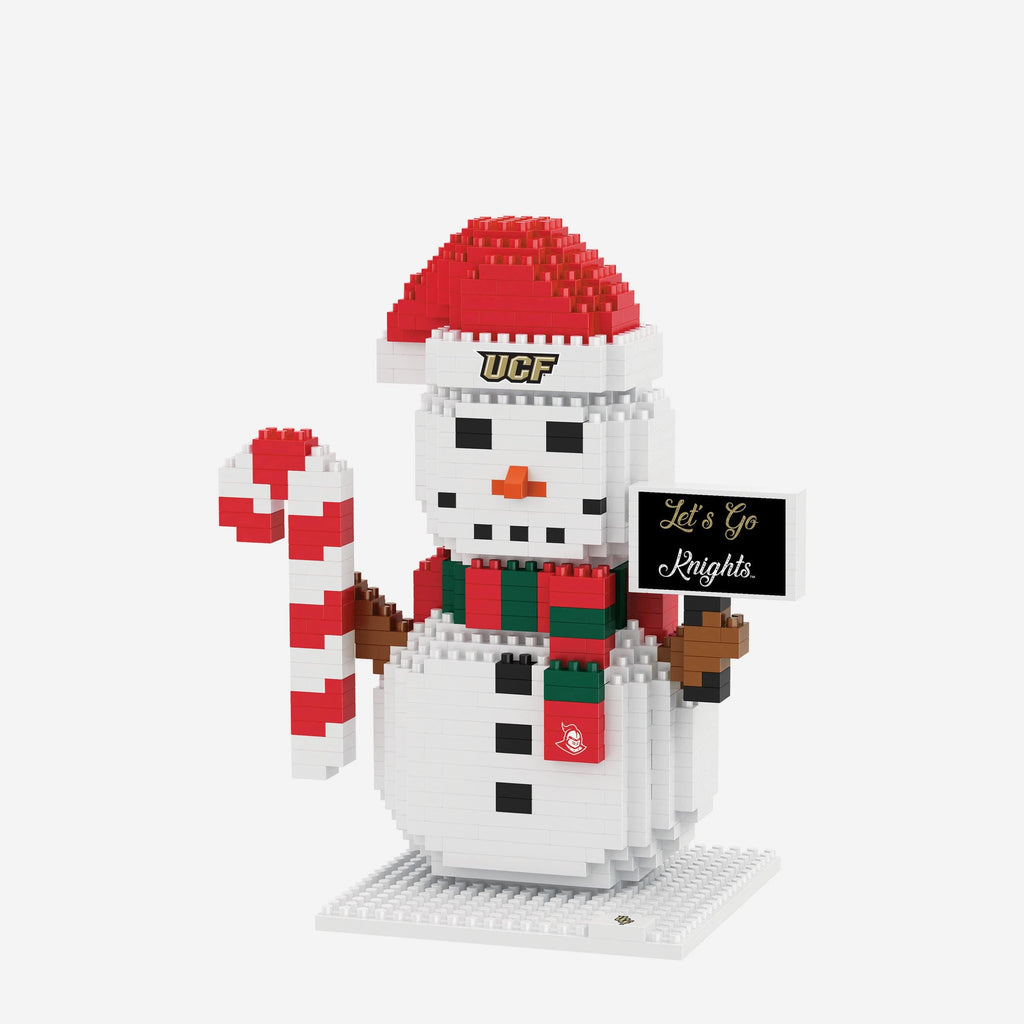 UCF Knights BRXLZ Snowman FOCO - FOCO.com