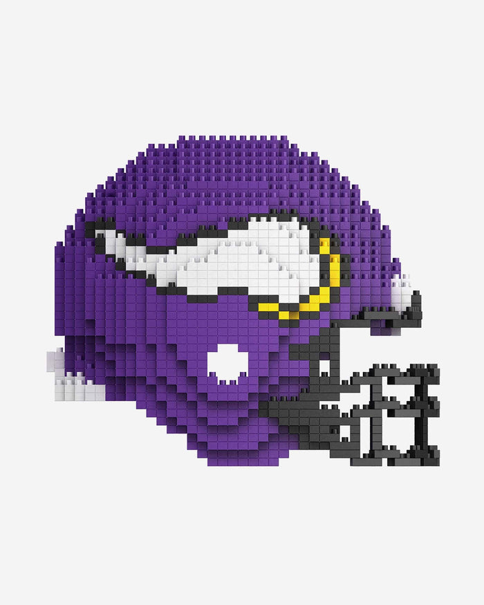 Minnesota Vikings BRXLZ Mini Helmet FOCO - FOCO.com