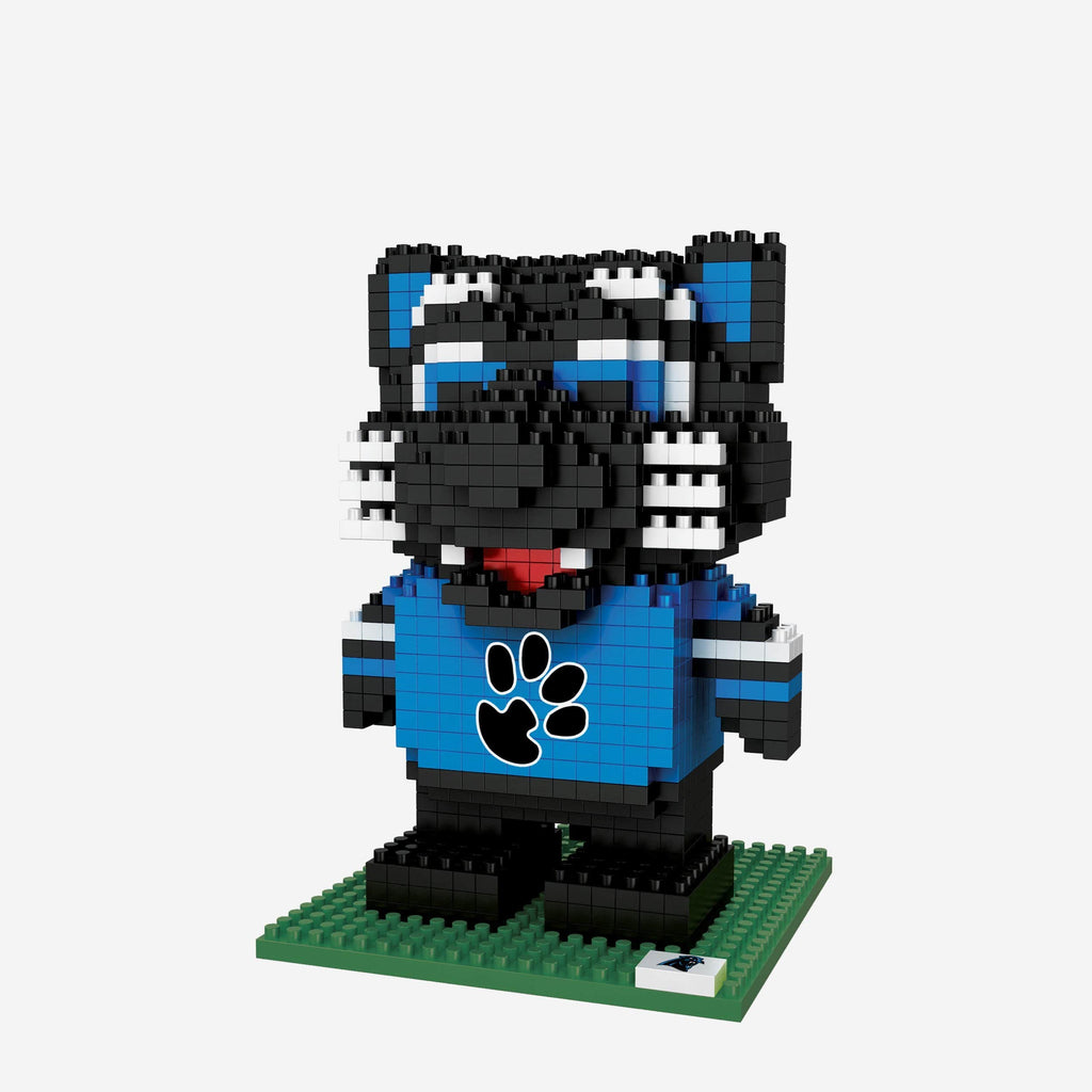 Sir Purr Carolina Panthers BRXLZ Mascot FOCO - FOCO.com