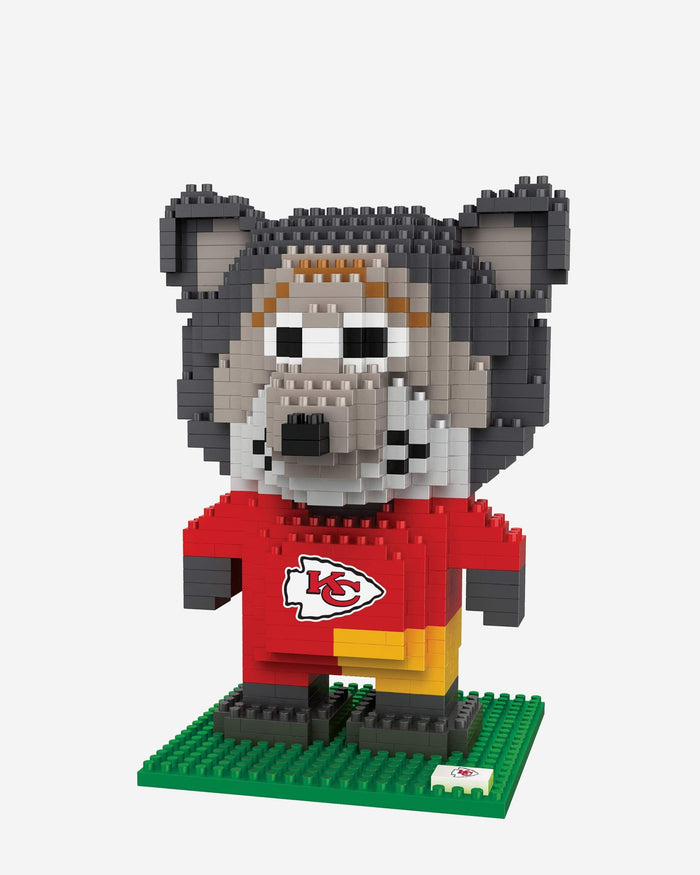 KC Wolf Kansas City Chiefs BRXLZ Mascot FOCO - FOCO.com