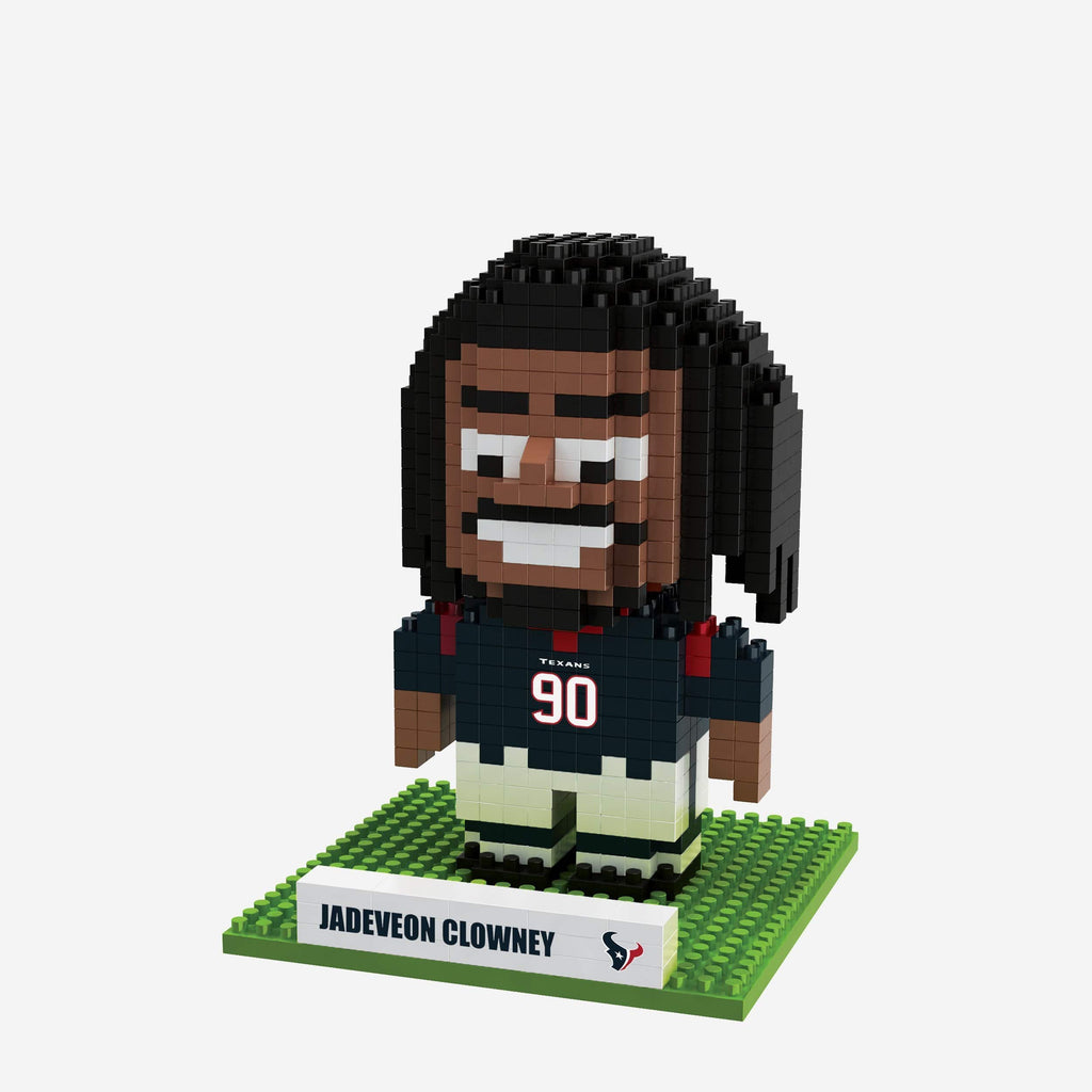 Jadeveon Clowney Houston Texans BRXLZ Mini Player FOCO - FOCO.com