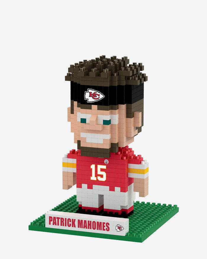 Patrick Mahomes Kansas City Chiefs BRXLZ Mini Player FOCO - FOCO.com