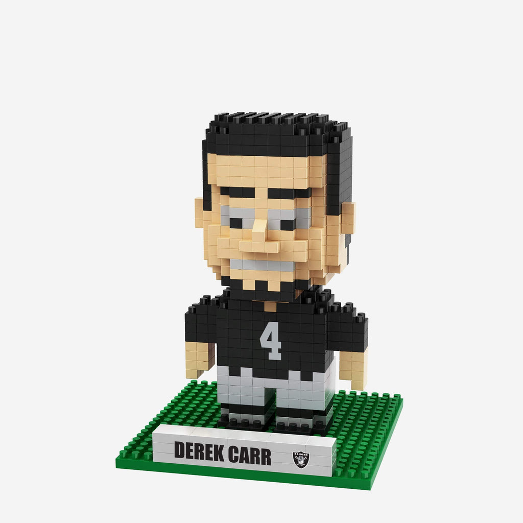 Derek Carr Las Vegas Raiders BRXLZ Mini Player FOCO - FOCO.com