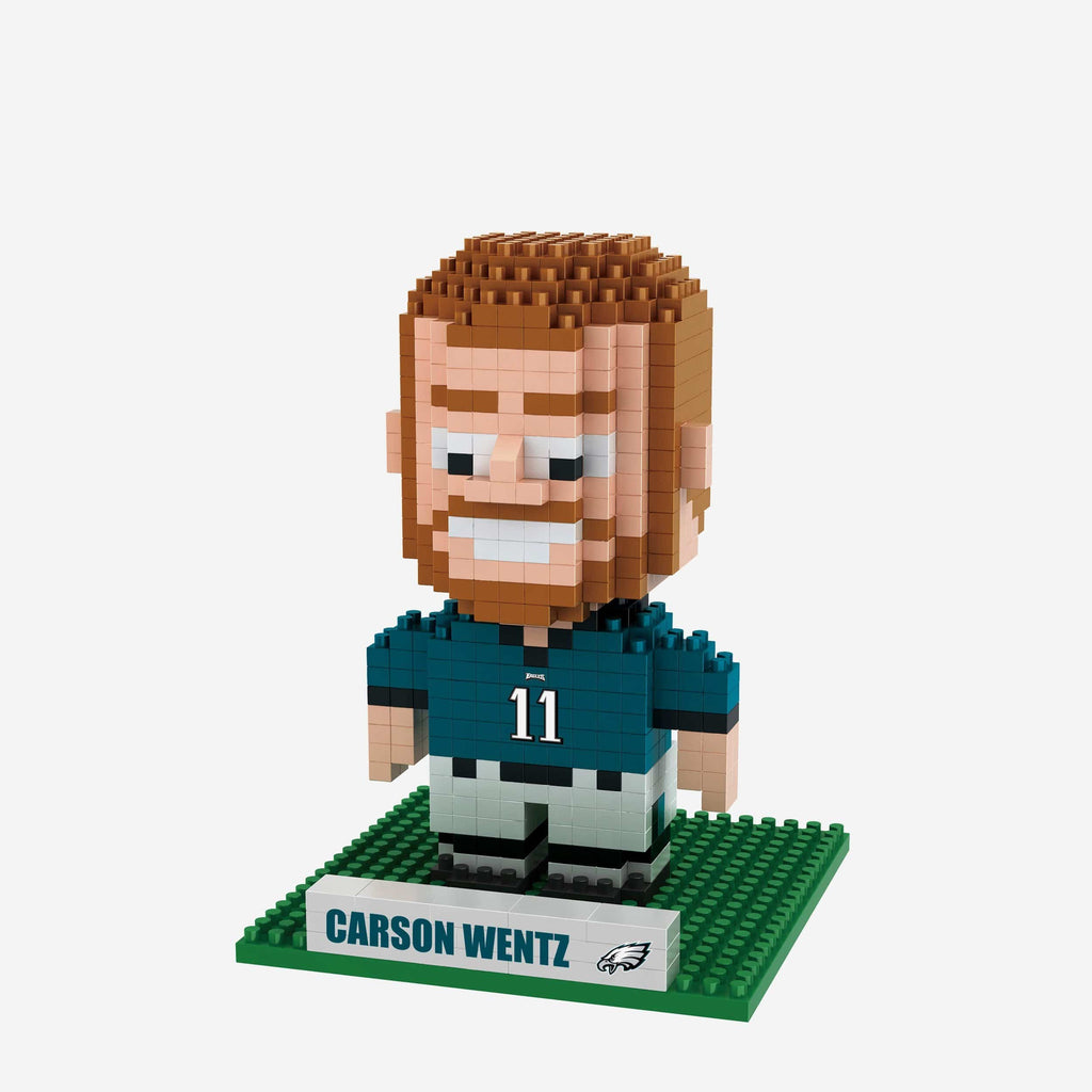 Carson Wentz Philadelphia Eagles BRXLZ Mini Player FOCO - FOCO.com