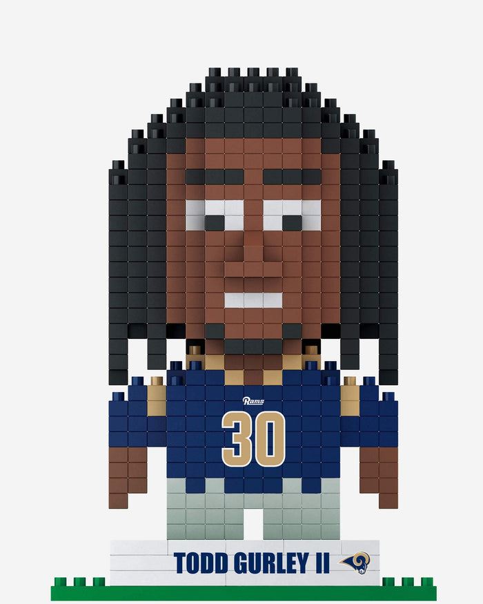 Todd Gurley Los Angeles Rams BRXLZ Mini Player FOCO - FOCO.com