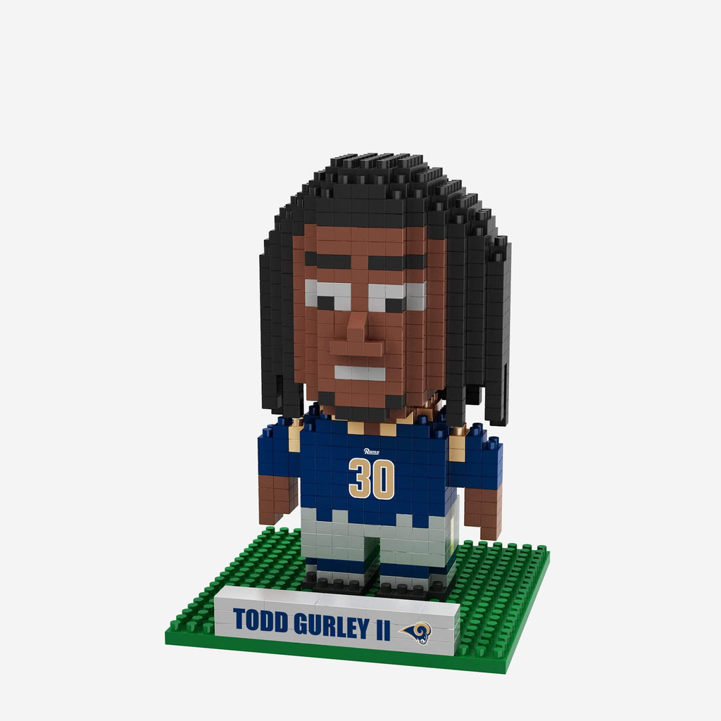 Todd Gurley Los Angeles Rams BRXLZ Mini Player FOCO - FOCO.com