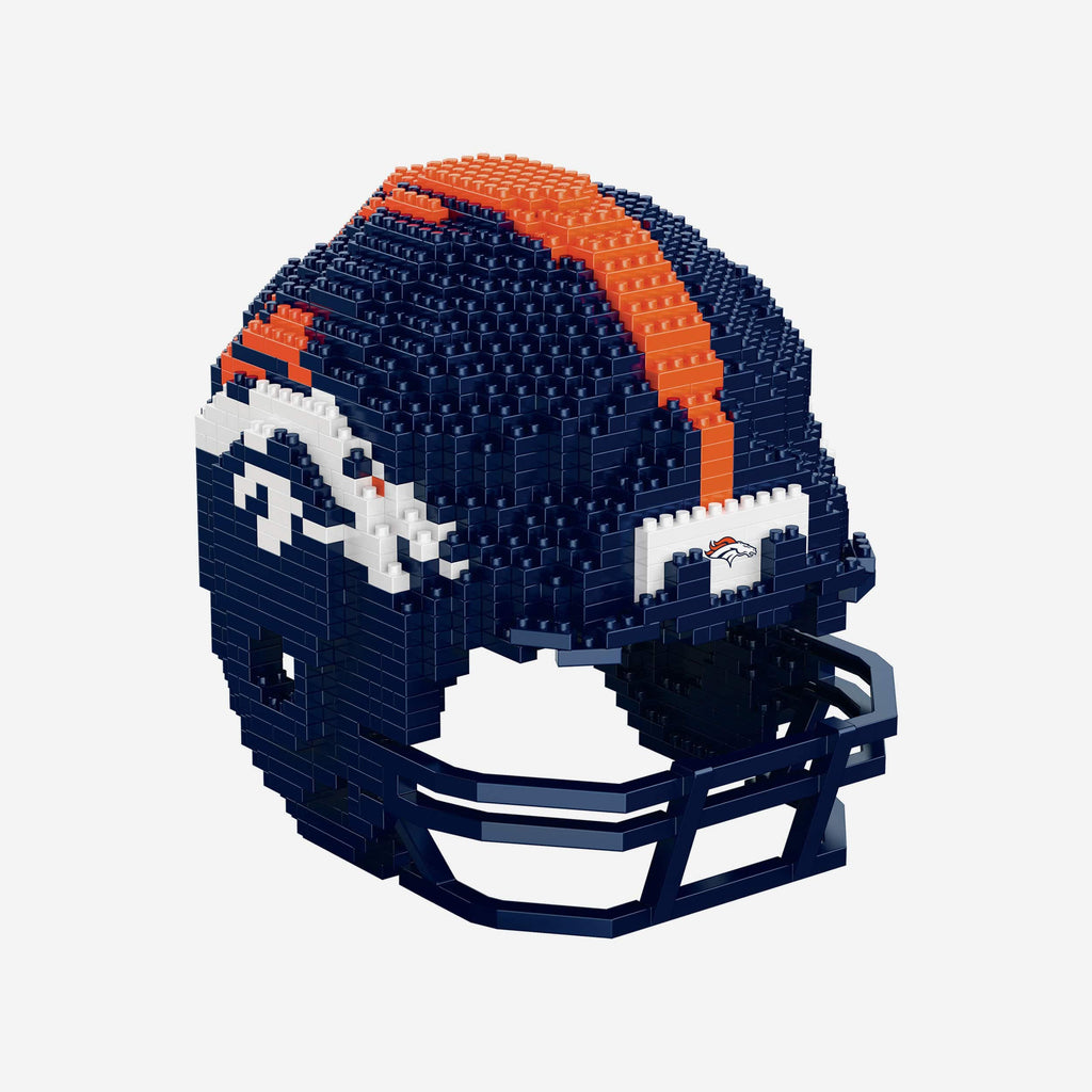 Denver Broncos Replica BRXLZ Mini Helmet FOCO - FOCO.com