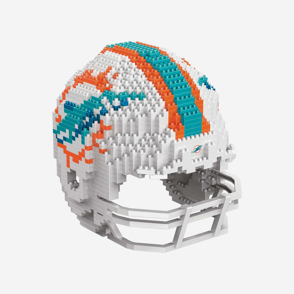 Miami Dolphins Replica BRXLZ Mini Helmet FOCO - FOCO.com