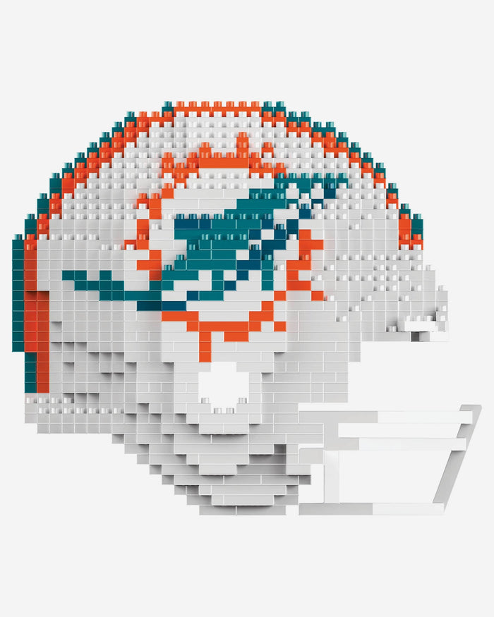 Miami Dolphins Replica BRXLZ Mini Helmet FOCO - FOCO.com