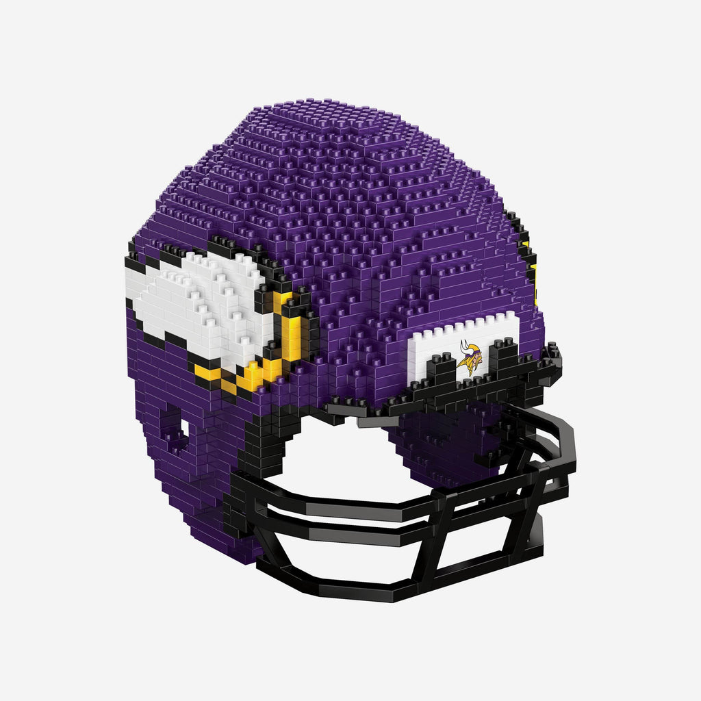 Minnesota Vikings Replica BRXLZ Mini Helmet FOCO - FOCO.com