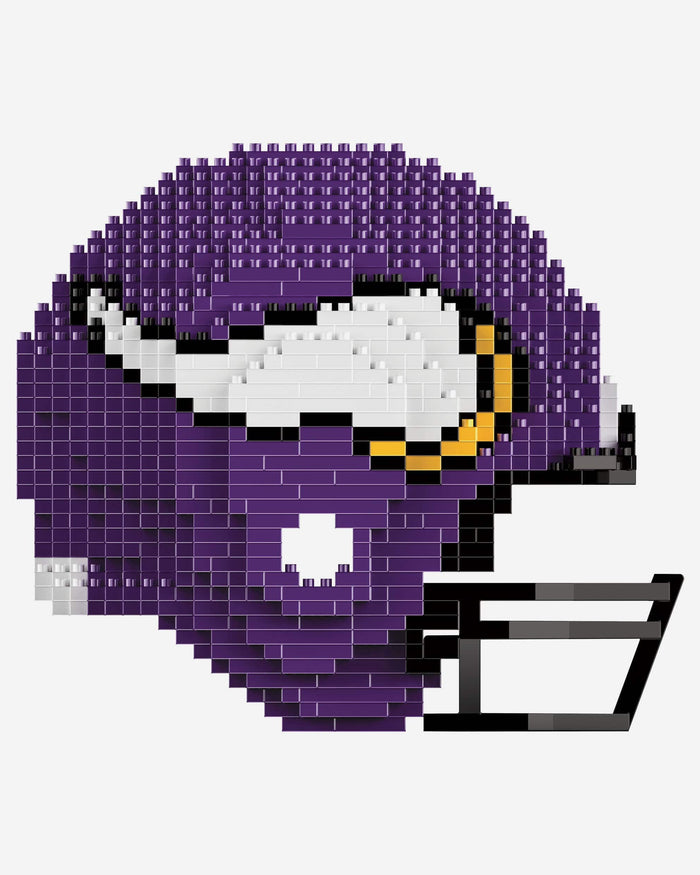 Minnesota Vikings Replica BRXLZ Mini Helmet FOCO - FOCO.com