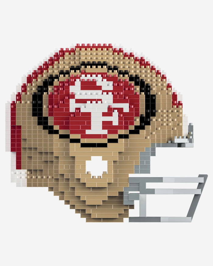 San Francisco 49ers Replica BRXLZ Mini Helmet FOCO - FOCO.com