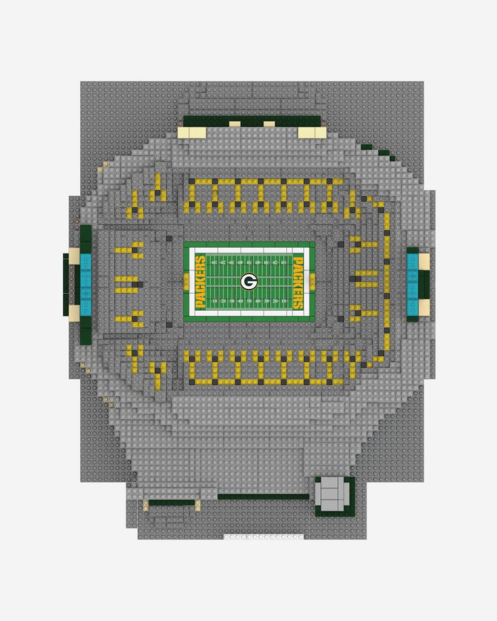 Green Bay Packers Lambeau Field BRXLZ Stadium FOCO - FOCO.com