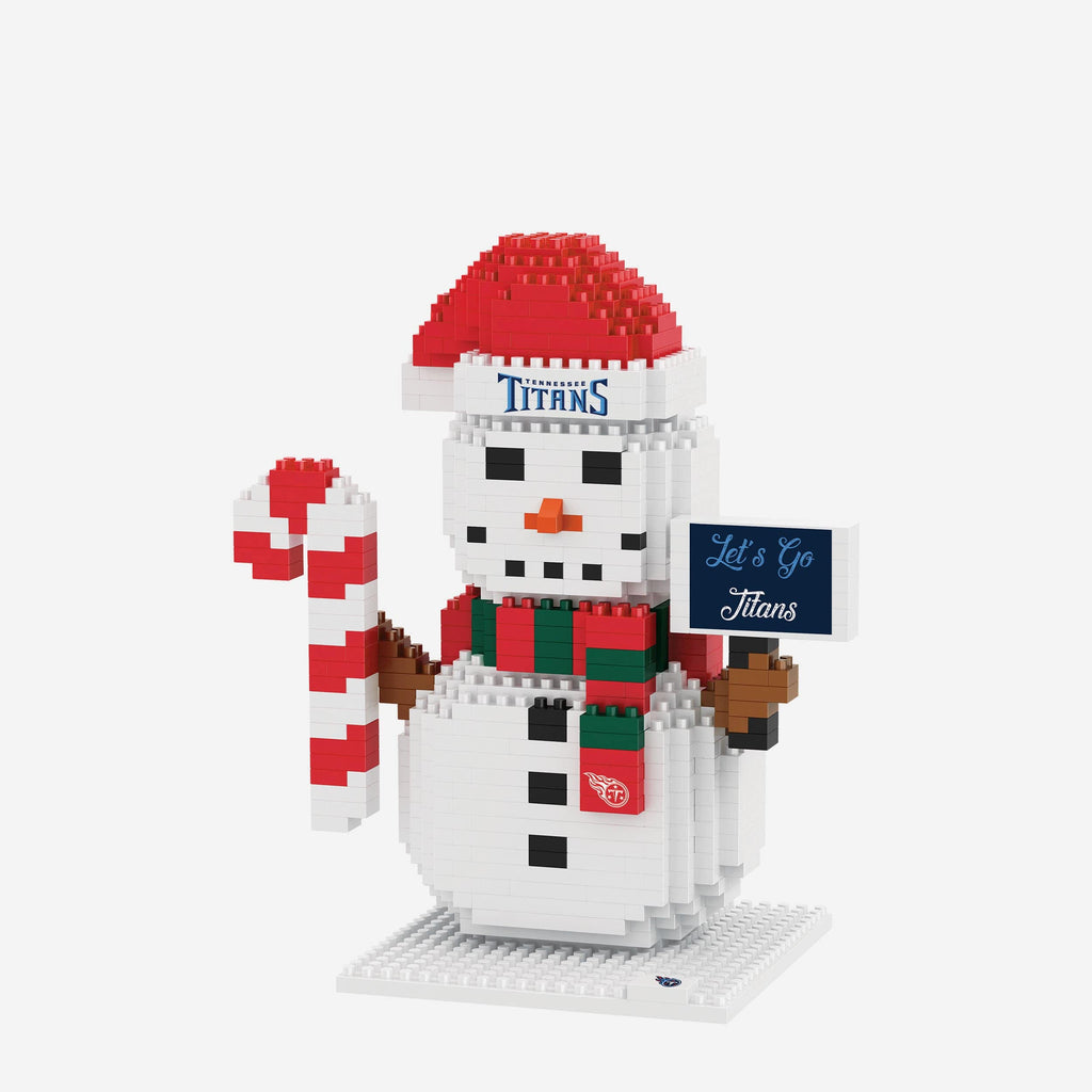 Tennessee Titans BRXLZ Snowman FOCO - FOCO.com