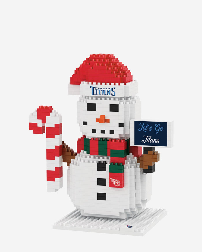 Tennessee Titans BRXLZ Snowman FOCO - FOCO.com