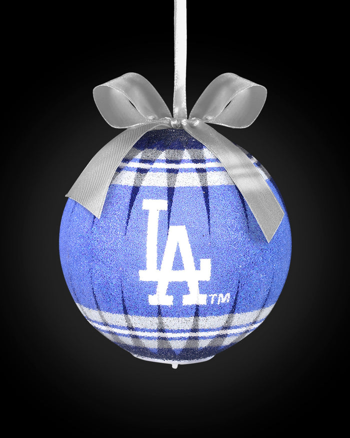 Los Angeles Dodgers LED Shatterproof Ball Ornament FOCO - FOCO.com