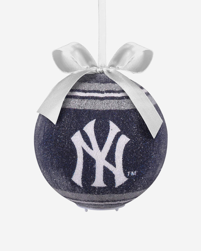 New York Yankees LED Shatterproof Ball Ornament FOCO - FOCO.com
