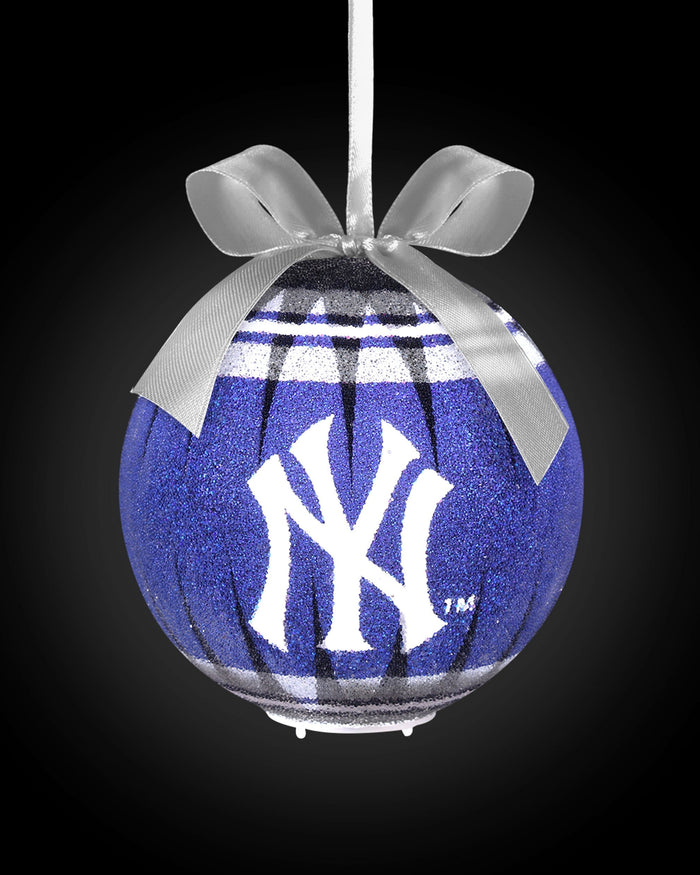 New York Yankees LED Shatterproof Ball Ornament FOCO - FOCO.com