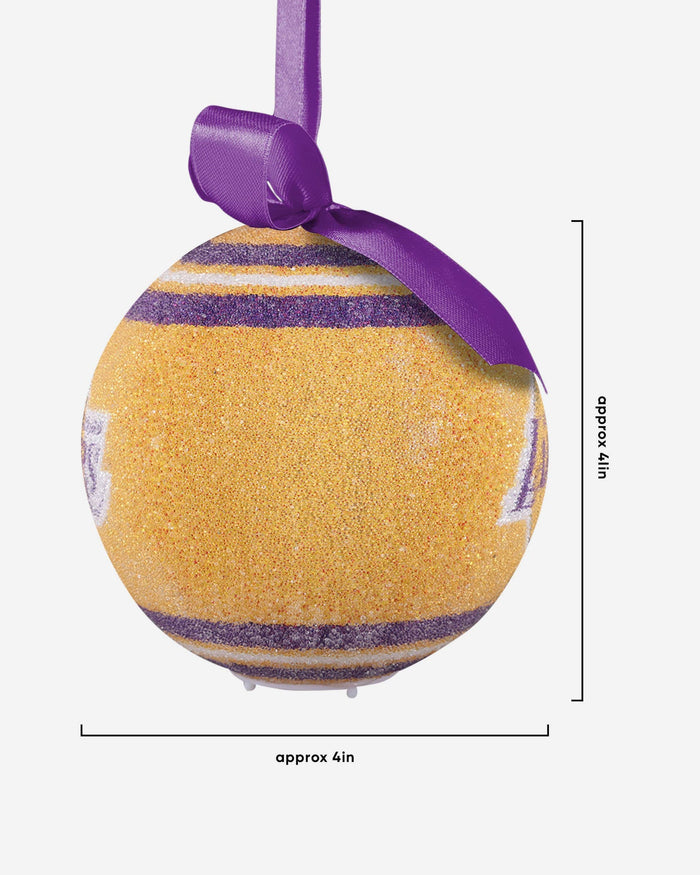 Los Angeles Lakers LED Shatterproof Ball Ornament FOCO - FOCO.com