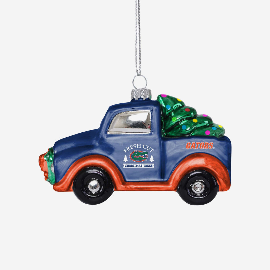 Florida Gators Blown Glass Truck Ornament FOCO - FOCO.com