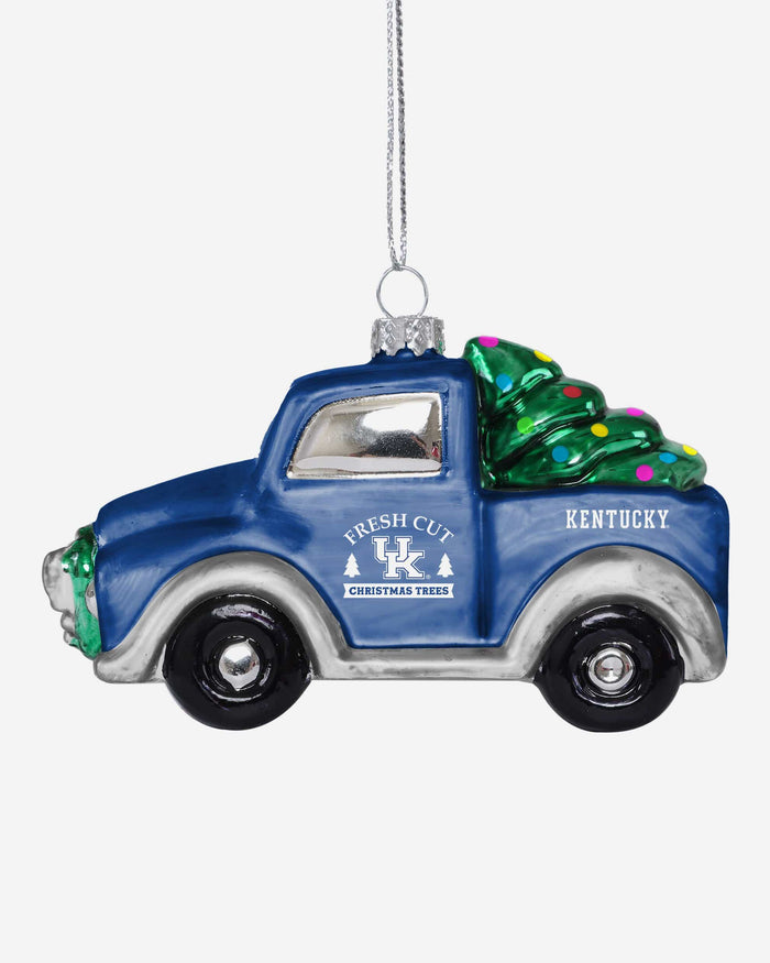 Kentucky Wildcats Blown Glass Truck Ornament FOCO - FOCO.com