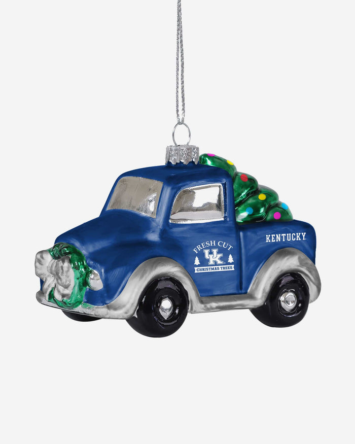 Kentucky Wildcats Blown Glass Truck Ornament FOCO - FOCO.com