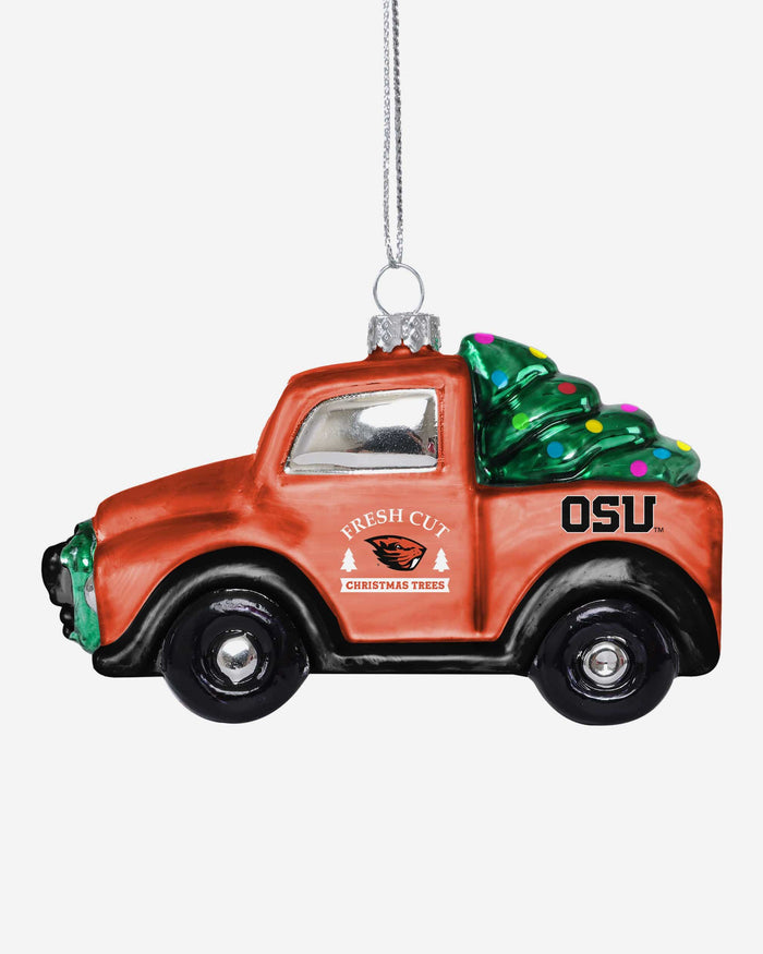 Oregon State Beavers Blown Glass Truck Ornament FOCO - FOCO.com