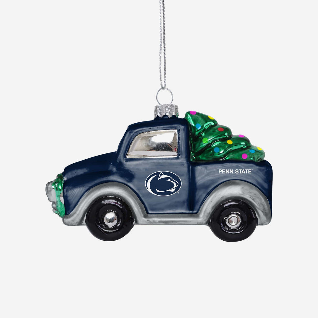 Penn State Nittany Lions Blown Glass Truck Ornament FOCO - FOCO.com