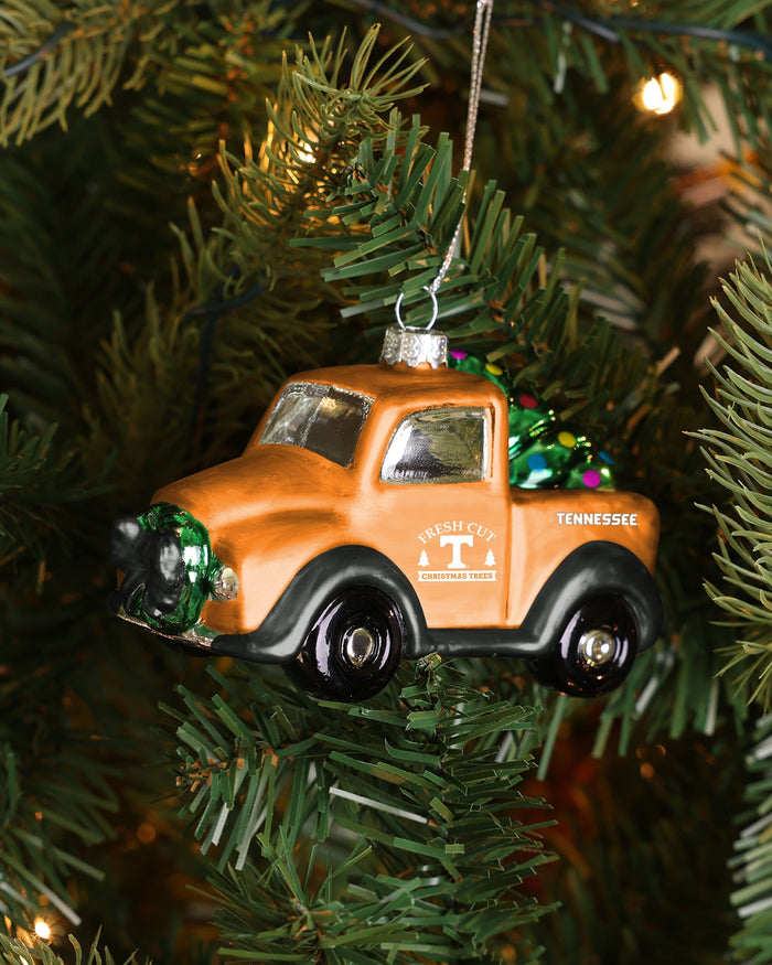 Tennessee Volunteers Blown Glass Truck Ornament FOCO - FOCO.com