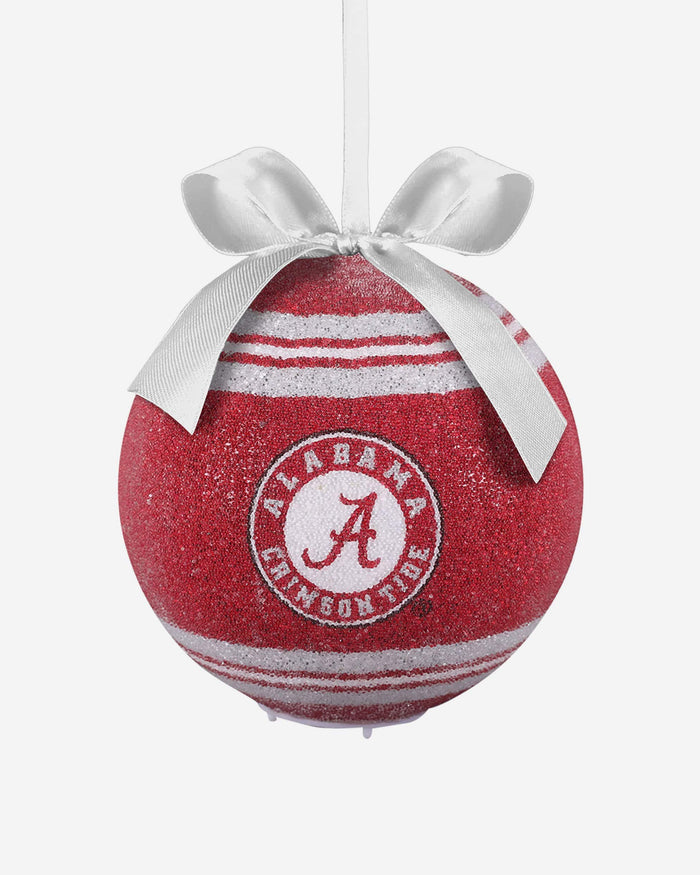 Alabama Crimson Tide LED Shatterproof Ball Ornament FOCO - FOCO.com