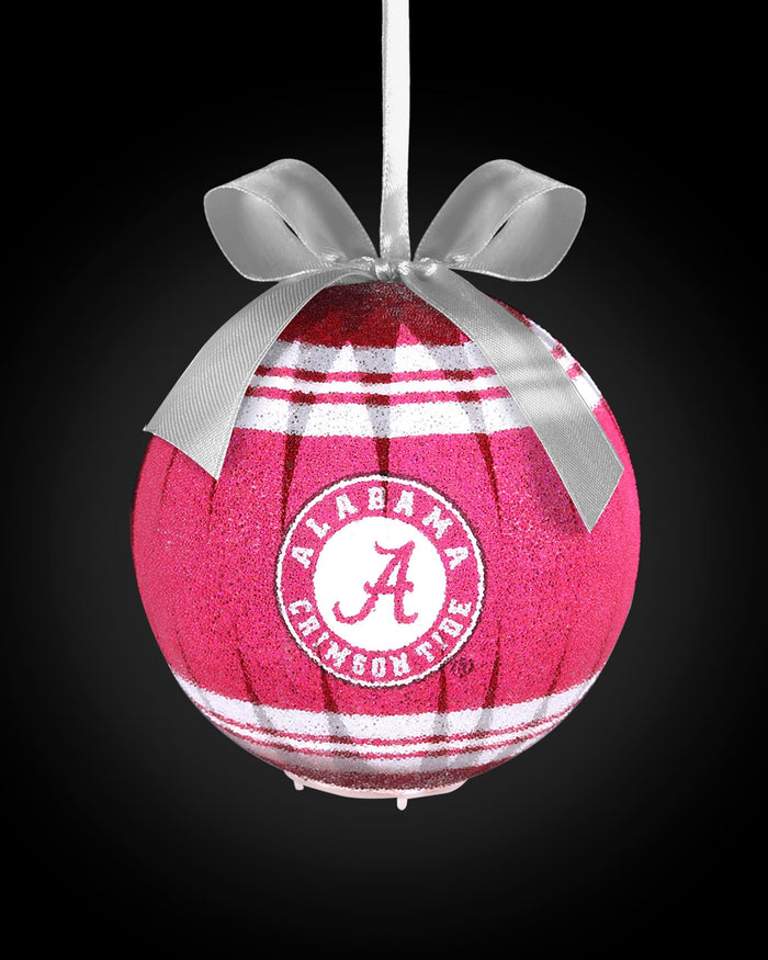 Alabama Crimson Tide LED Shatterproof Ball Ornament FOCO - FOCO.com