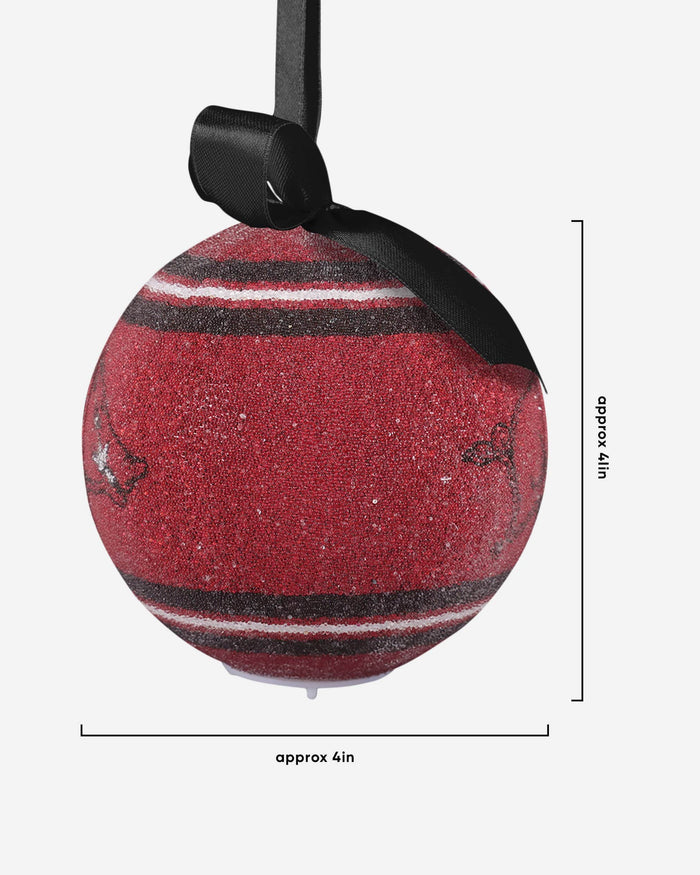 Arkansas Razorbacks LED Shatterproof Ball Ornament FOCO - FOCO.com