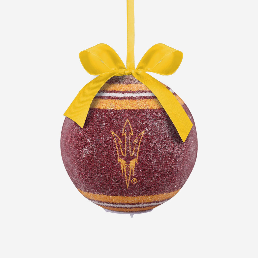 Arizona State Sun Devils LED Shatterproof Ball Ornament FOCO - FOCO.com