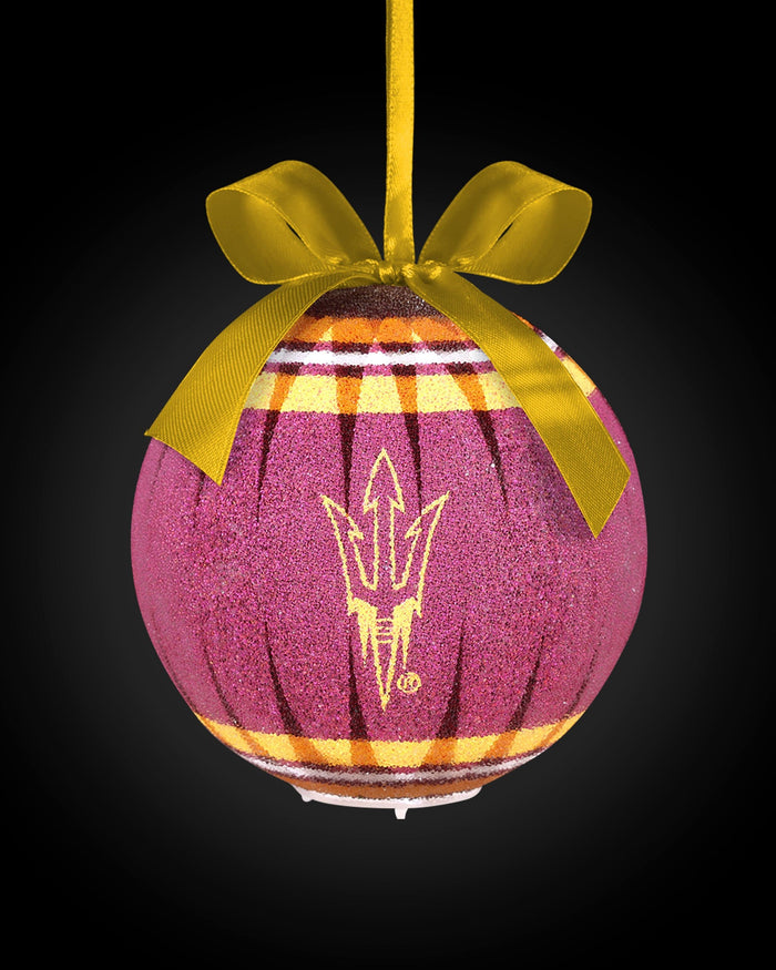 Arizona State Sun Devils LED Shatterproof Ball Ornament FOCO - FOCO.com