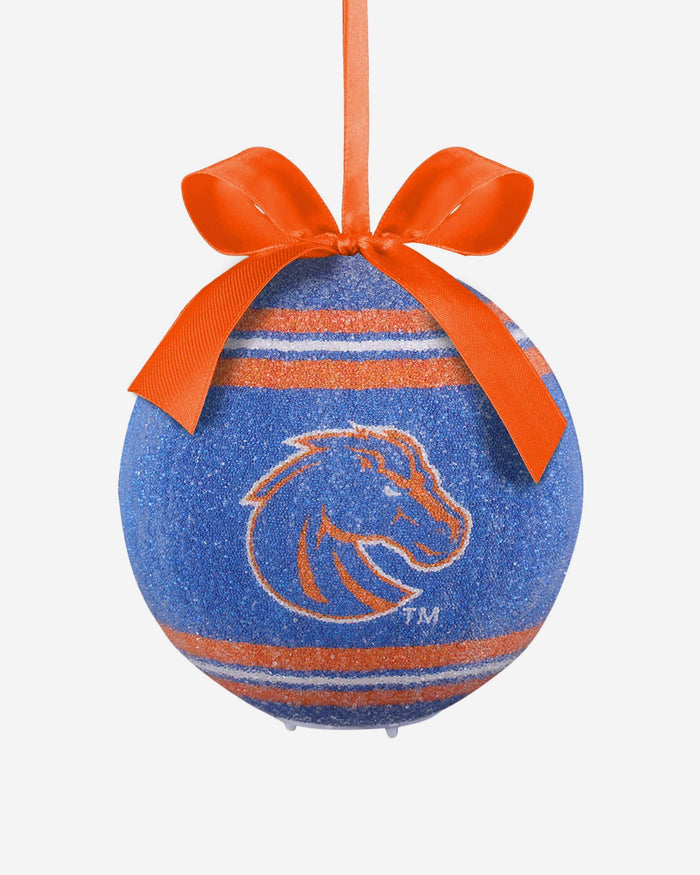 Boise State Broncos LED Shatterproof Ball Ornament FOCO - FOCO.com