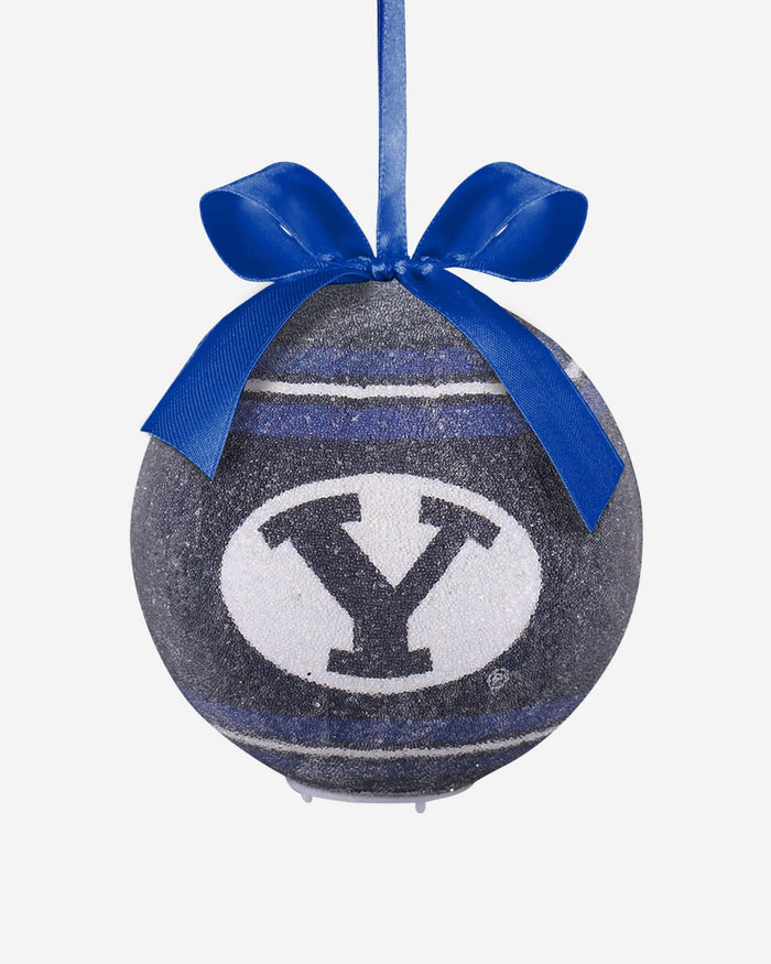 BYU Cougars LED Shatterproof Ball Ornament FOCO - FOCO.com