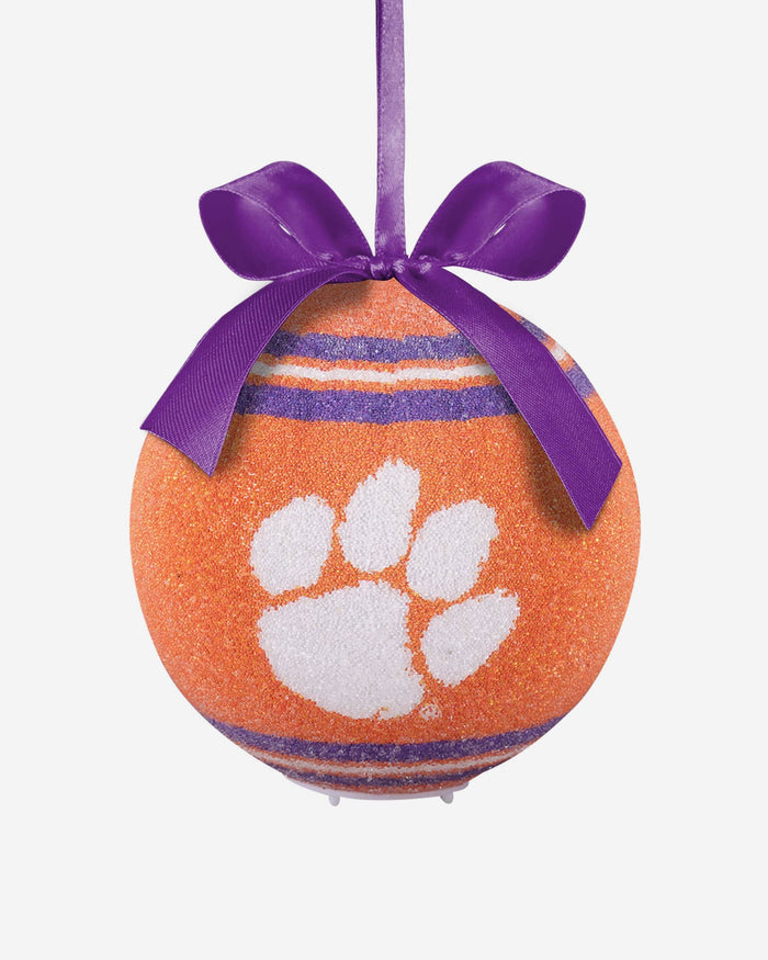 Clemson Tigers LED Shatterproof Ball Ornament FOCO - FOCO.com