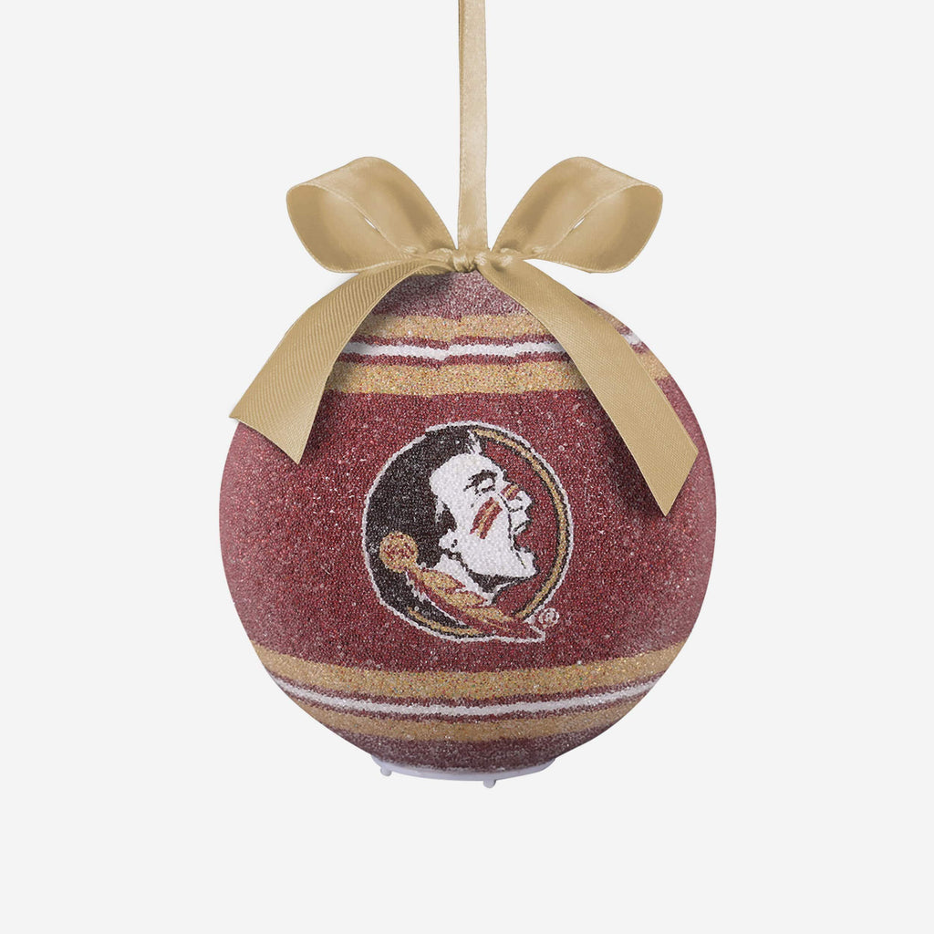 Florida State Seminoles LED Shatterproof Ball Ornament FOCO - FOCO.com